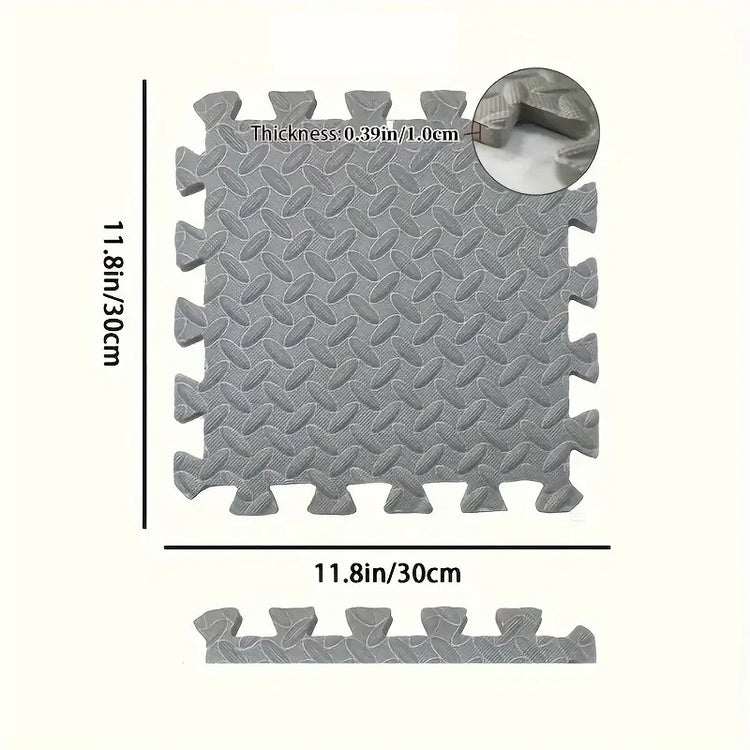 Fitness Floor Mat Foam Non-Slip Protection Tiles