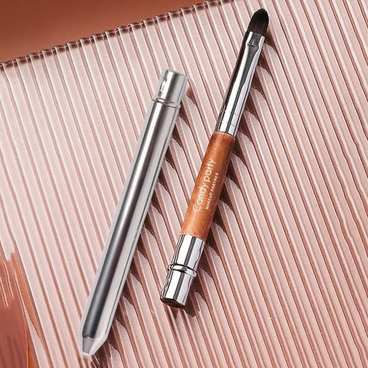 Lip Gloss Brush with Protective Cap Cosmetic Brush
