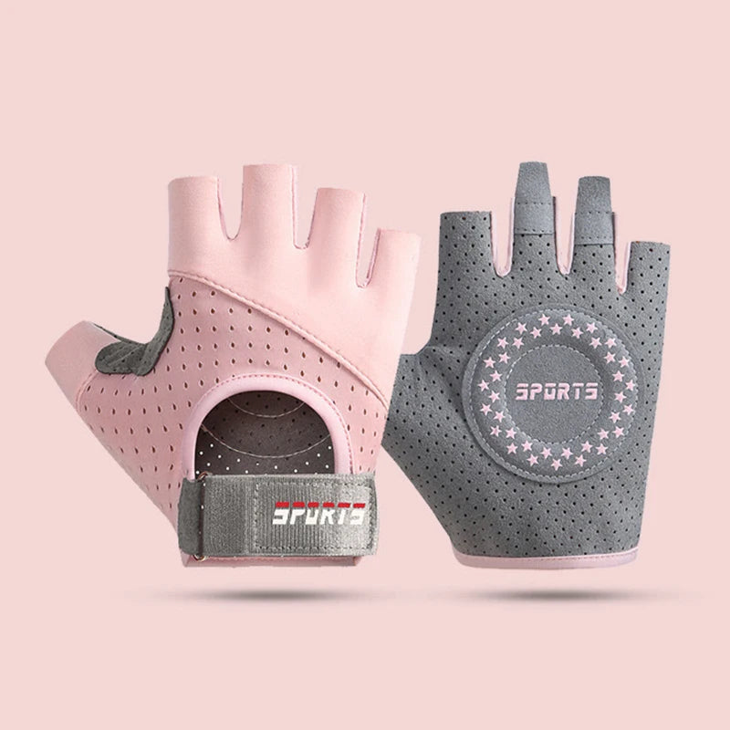 Fitness Yoga Gloves for Men Women Gym Hiking Summer Ice Silk