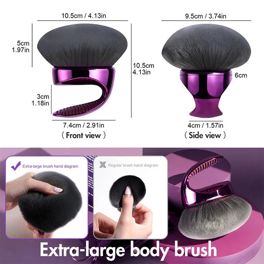 Body Kabuki Brush Extra Large Vegan Makeup Brush