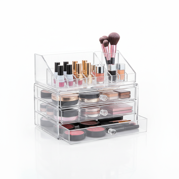 Acrylic Makeup Organizer