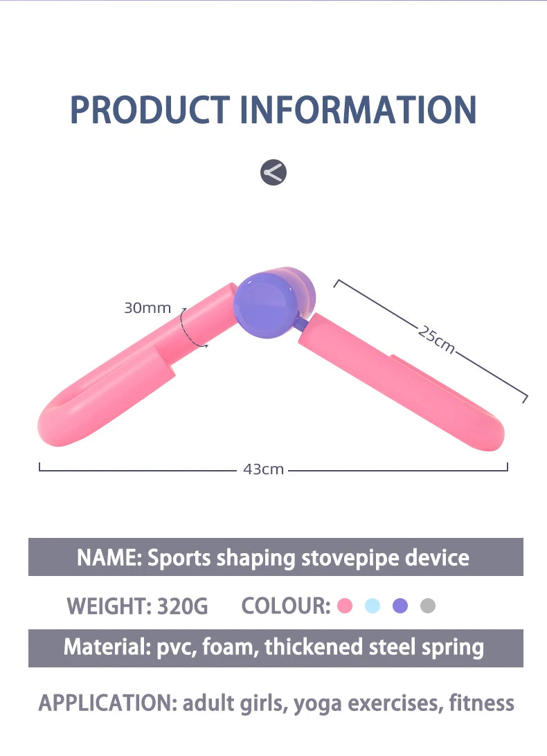 Inner Thigh Trainer Fitness Leg Clamp Equipment