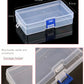 Transparent Plastic Storage Jewelry Box Compartment