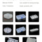 Transparent Plastic Storage Jewelry Box Compartment