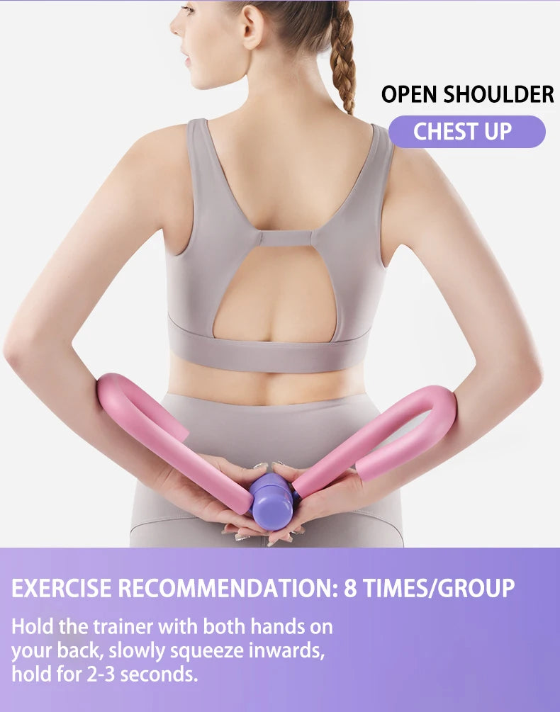 Inner Thigh Trainer Fitness Leg Clamp Equipment