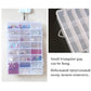 Transparent Plastic Storage Jewelry Box Compartment