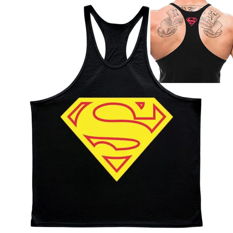 Summer Fashion Trend Fitness Vest Men's Fitness Gym