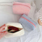  Cute Plush Makeup Bag for Women Portable Wear