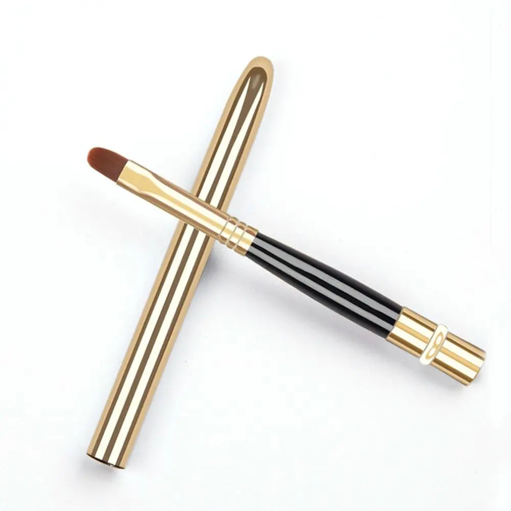 Lip Gloss Brush with Protective Cap Cosmetic Brush