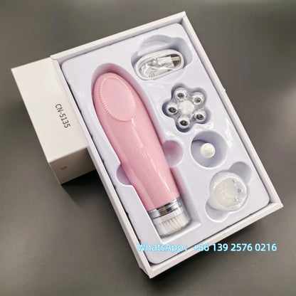Beauty 4 in 1 Facial Skin Lifting Device Face Brush 
