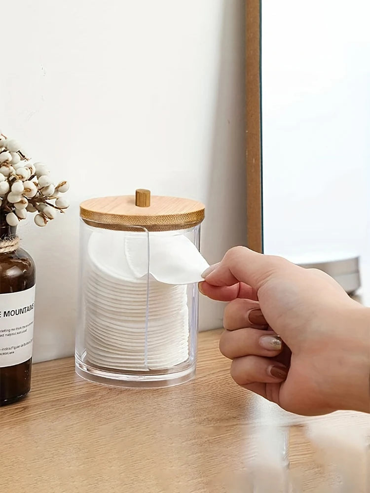 12 Pcs Makeup Organizer Round Clear Acrylic Makeup