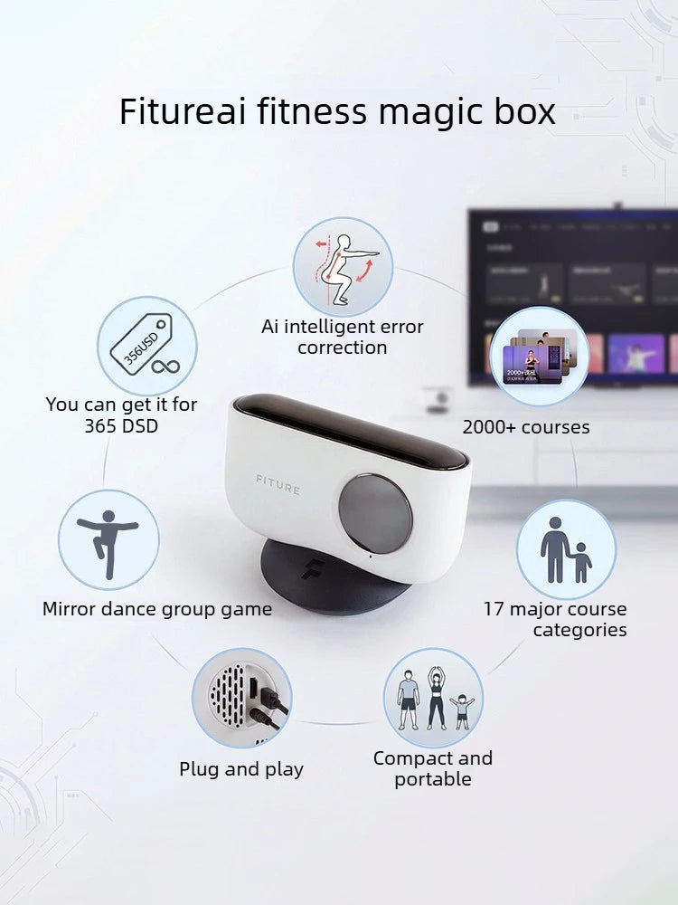 Fitness Magic Box AI Intelligent Somatosensory Exercise
