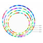 LED Colorful Fitness Circle Performing Arts