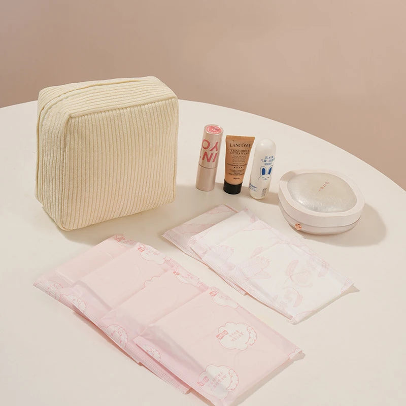 Sanitary Napkins Organizer Bags Women Portable Makeup