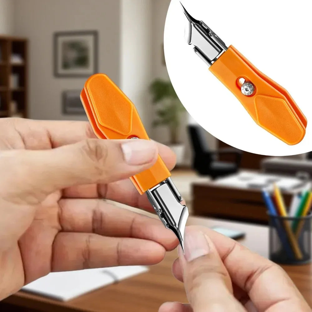 25 Slant Edge Nail Clipper Wide Opening Stainless Steel