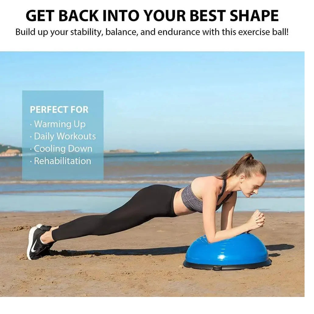 Balance Hemisphere Fitness Ball for Yoga Training