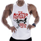 Fitness Clothing Men Muscle Shirt Cotton Men
