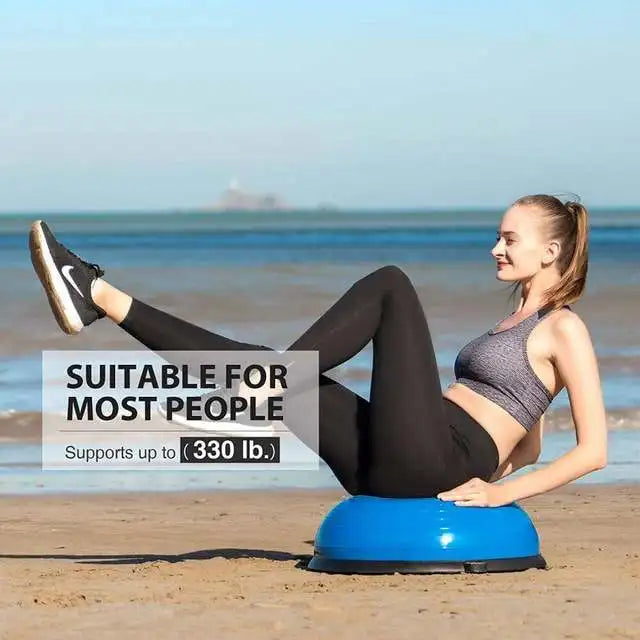 Balance Hemisphere Fitness Ball for Yoga Training