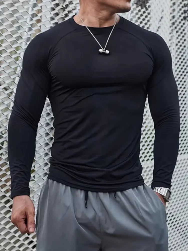 Fitness clothes men's outdoor sports quick drying