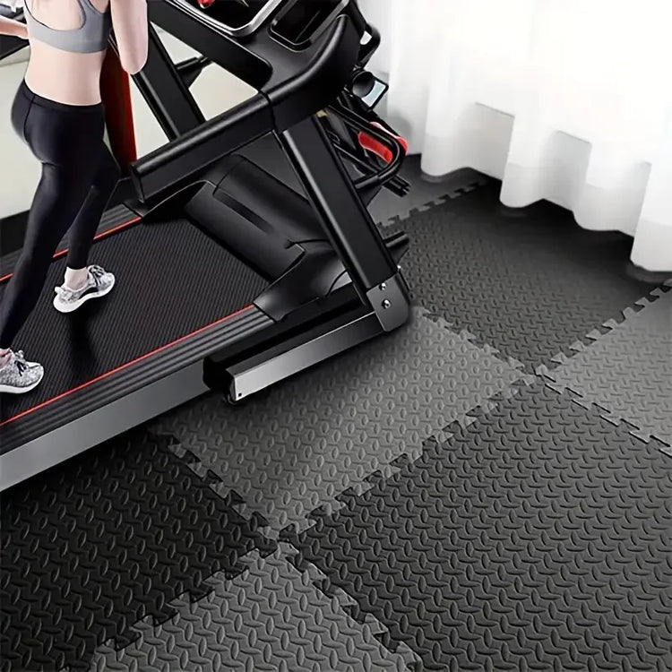 Fitness Floor Mat Foam Non-Slip Protection Tiles