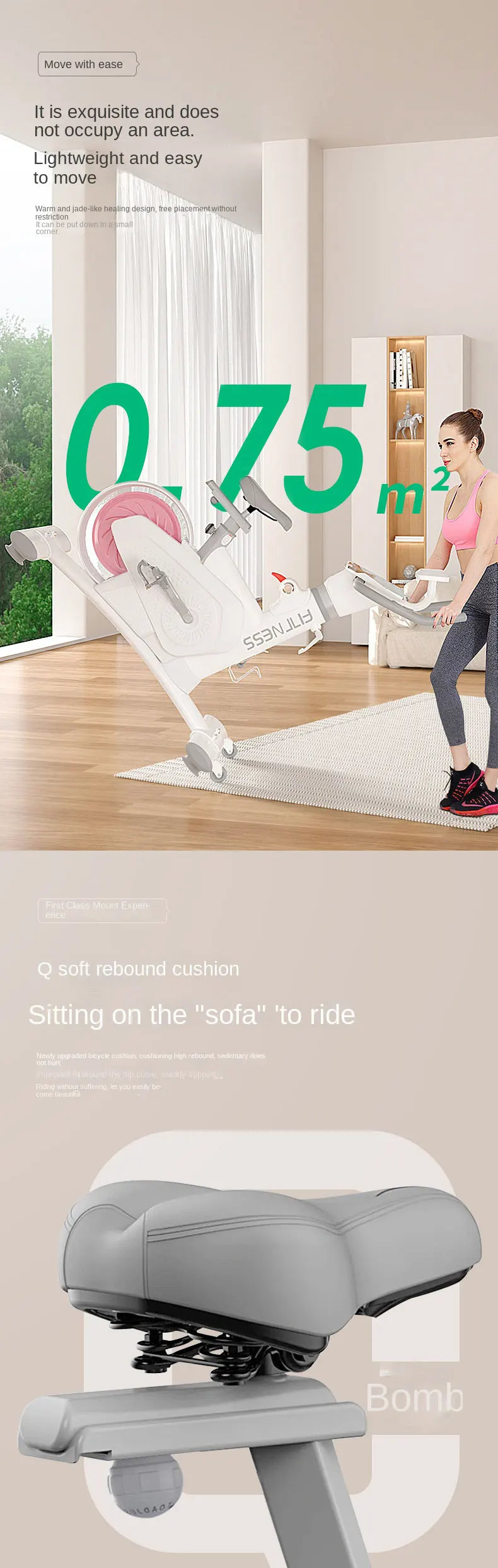 Indoor Cycling Fitness Equipment Mute Fat