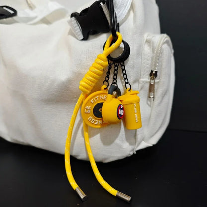 New Fitness Keychain Gym Lovers Fitness Enthusiast Gift