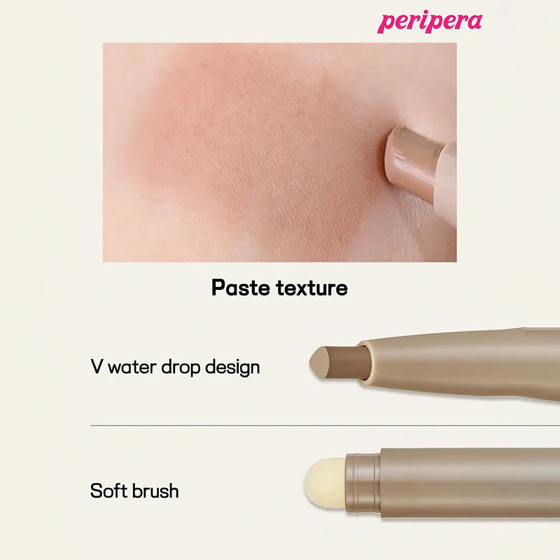 Contour Stick with Soft Brush Natural Matte Finish