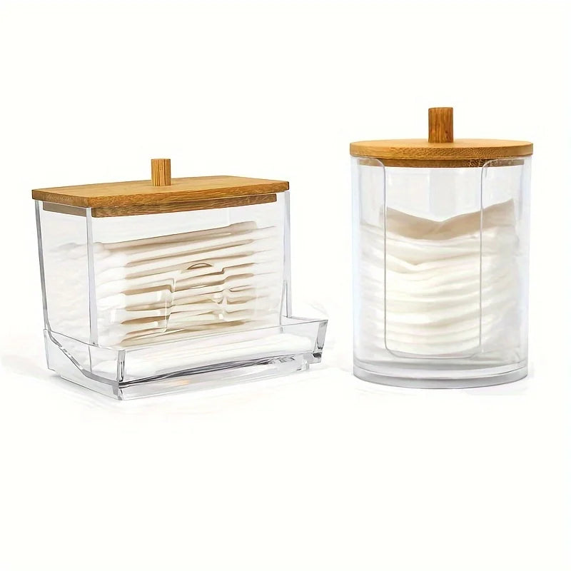 12 Pcs Makeup Organizer Round Clear Acrylic Makeup