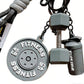 Fitness Keychain Cute Dumbbell Gym Accessory Gift