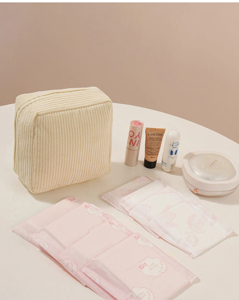 Sanitary Napkins Organizer Bags Women Portable Makeup