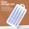 4pcs Eyebrow Tweezers Set - Professional Precision for Brow