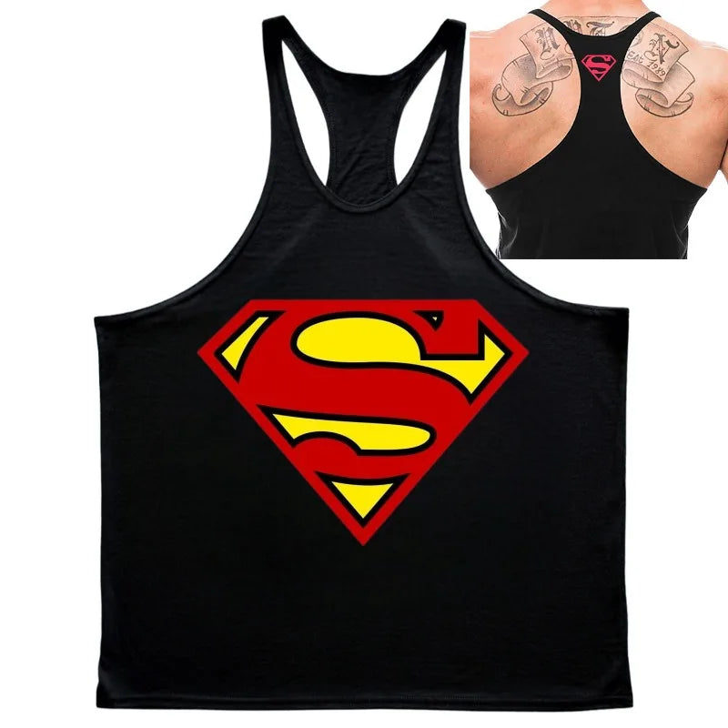 Summer Fashion Trend Fitness Vest Men's Fitness Gym