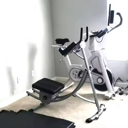 Fitness Height Adjustable Ab Trainer Workout Equipment