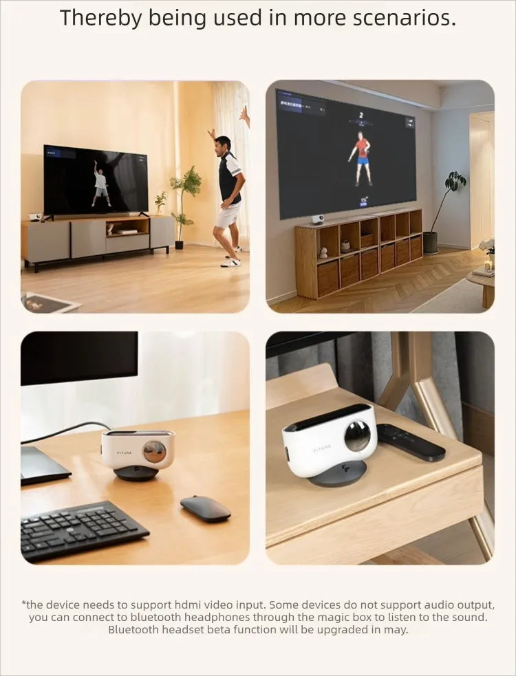 Fitness Magic Box AI Intelligent Somatosensory Exercise
