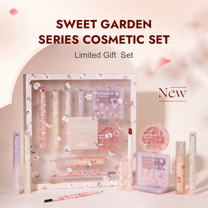 8-Piece Beauty Set with Lipstick Concealer Eyeshadow