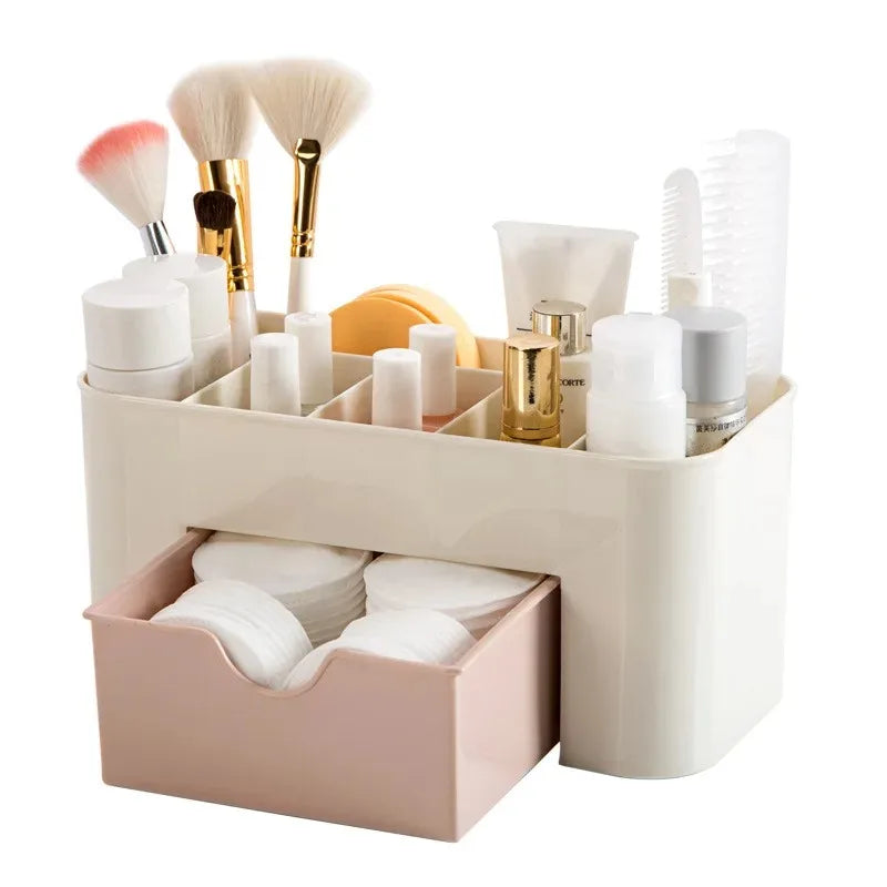 Nails Art Plastic Organizer Container Gel Polish Remover