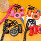 Fitness Keychain Colorful Gym Bag Charm for Fitness Lovers