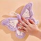 Hanging Coral Fleece Butterfly