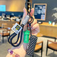 Fitness Keychain Colorful Gym Bag Charm for Fitness Lovers