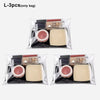Transparent Cosmetic Bag Portable for Makeup Brushes