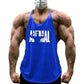 Men's Fitness Stringer Vest Cotton Y-Back Workout Tank