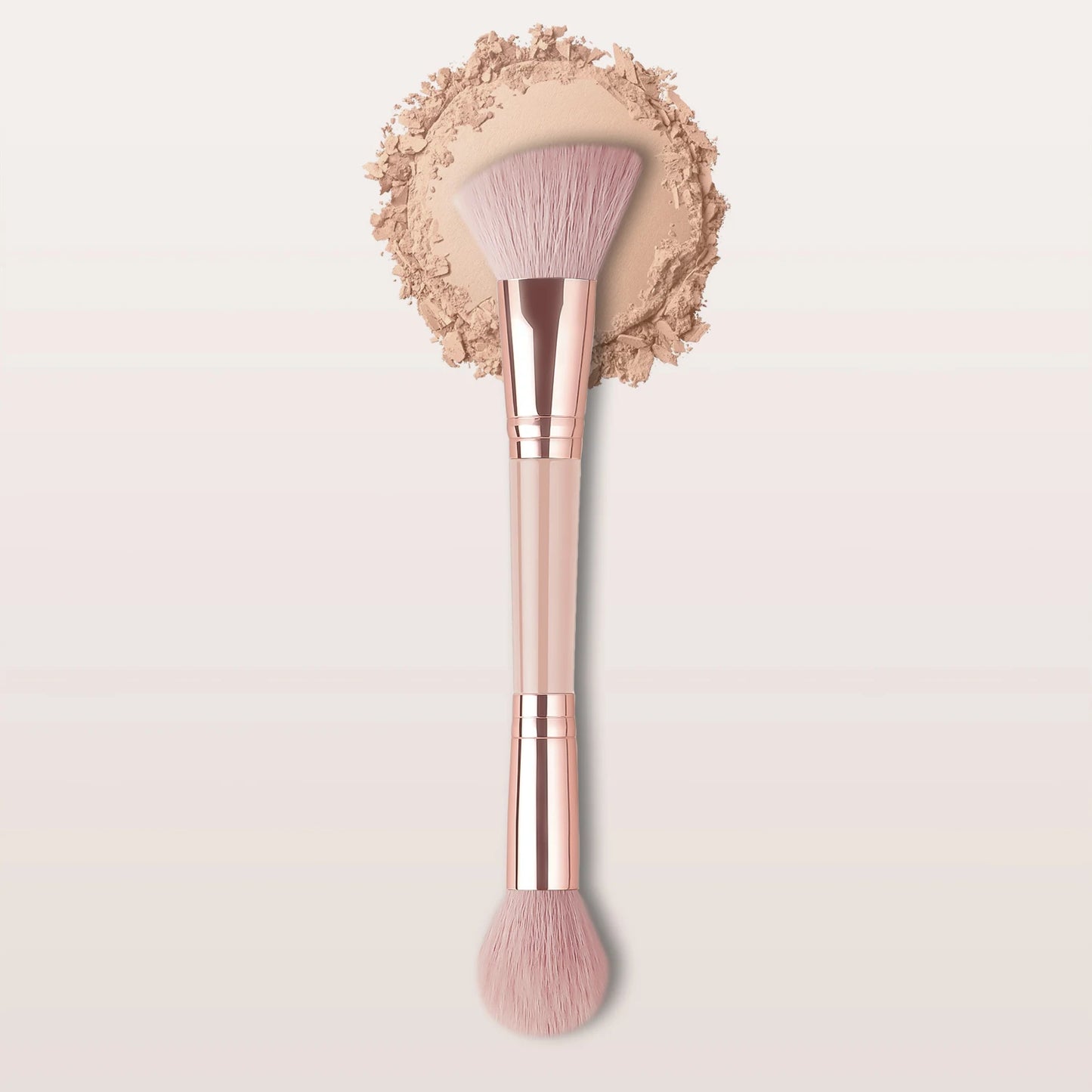 Dual-Ended Makeup Brush Blending & Blush Tool