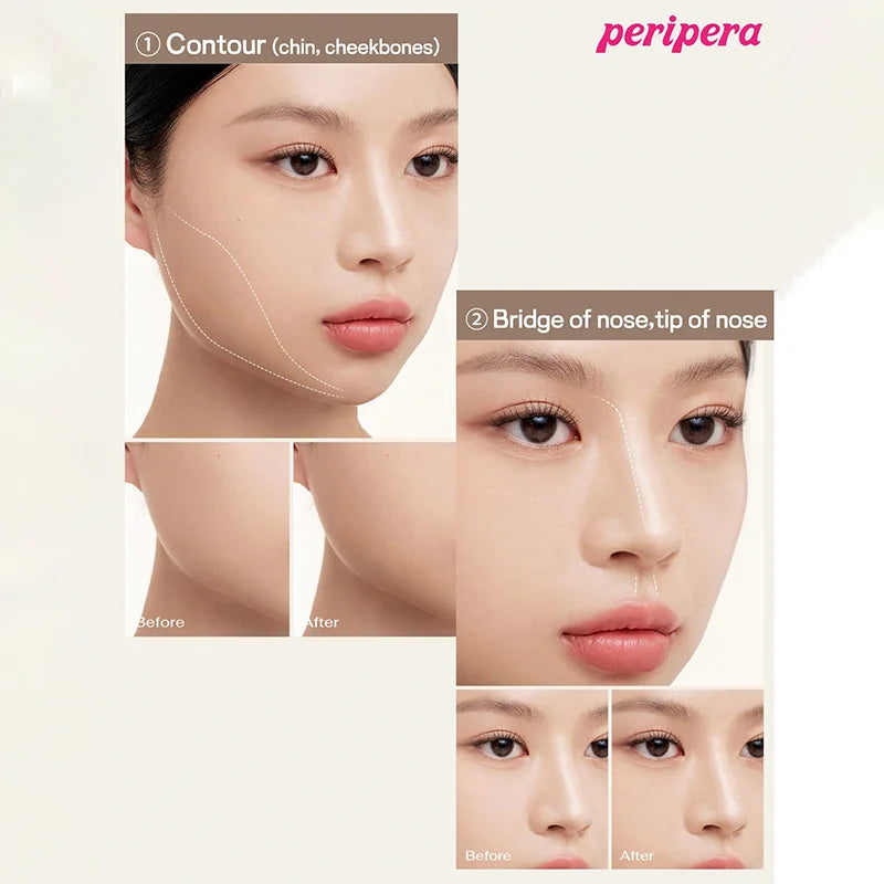 Contour Stick with Soft Brush Natural Matte Finish