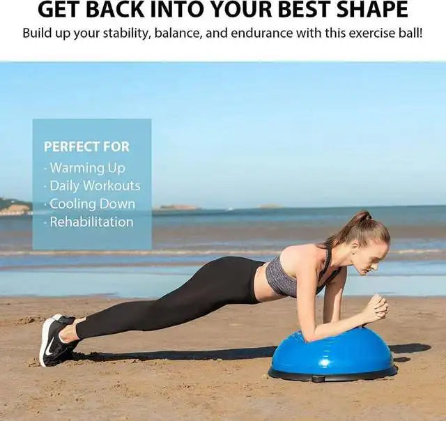 Balance Hemisphere Fitness Ball for Yoga Training