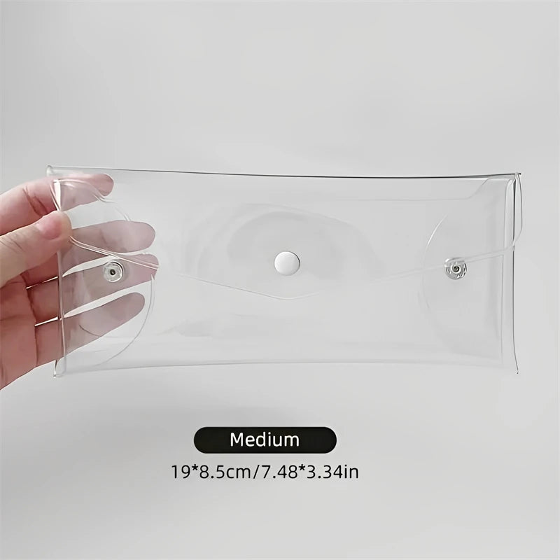 Transparent Cosmetic Bag Portable for Makeup Brushes