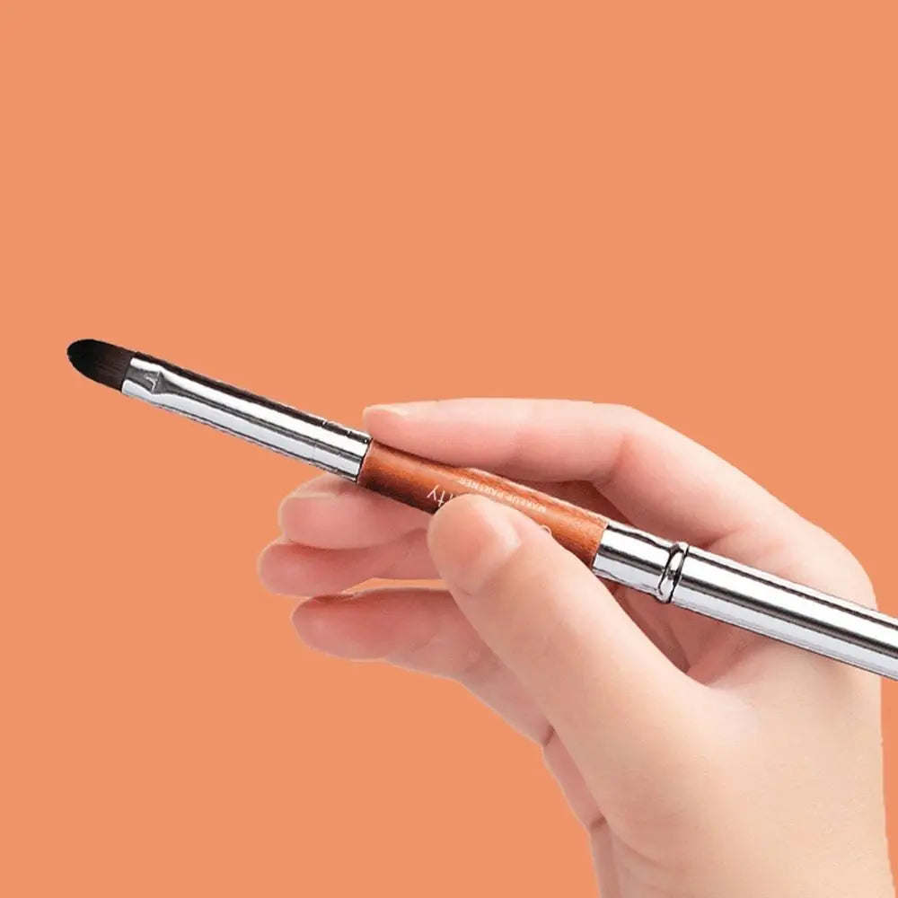 Lip Gloss Brush with Protective Cap Cosmetic Brush