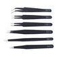 6Pcs Anti-static ESD Tweezers Maintenance