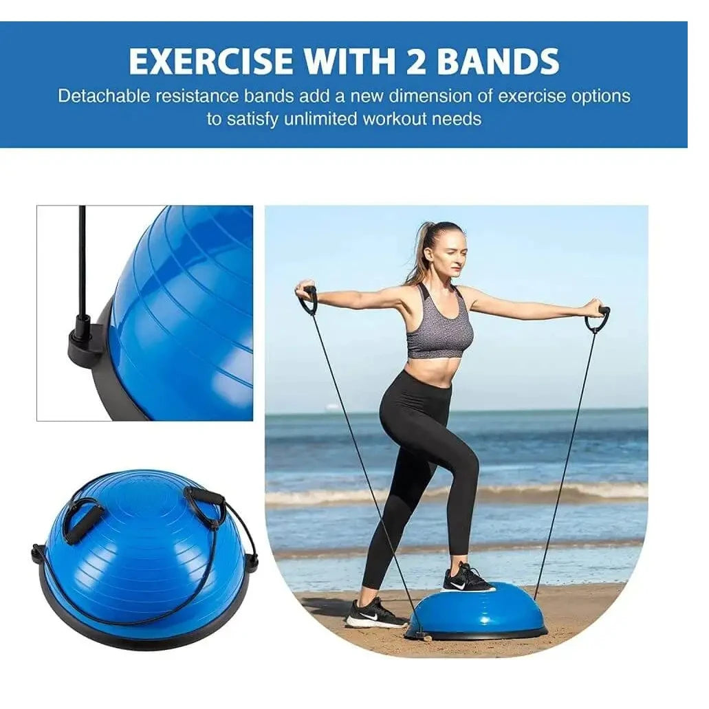 Balance Hemisphere Fitness Ball for Yoga Training