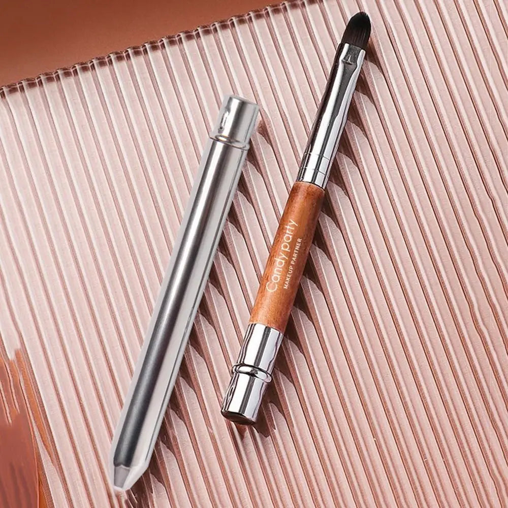 Lip Gloss Brush with Protective Cap Cosmetic Brush