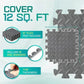 Fitness Floor Mat Foam Non-Slip Protection Tiles